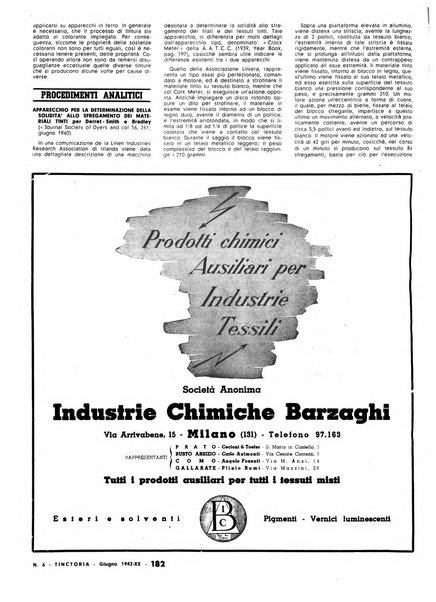 Tinctoria i progressi delle industrie tintorie e tessili