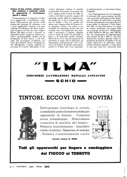 Tinctoria i progressi delle industrie tintorie e tessili