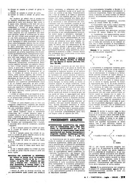 Tinctoria i progressi delle industrie tintorie e tessili