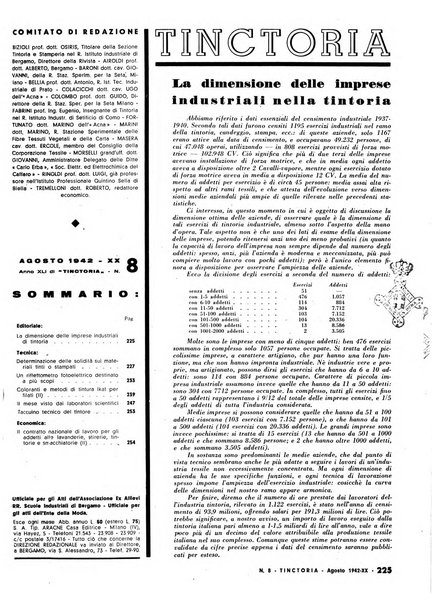 Tinctoria i progressi delle industrie tintorie e tessili