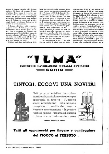 Tinctoria i progressi delle industrie tintorie e tessili