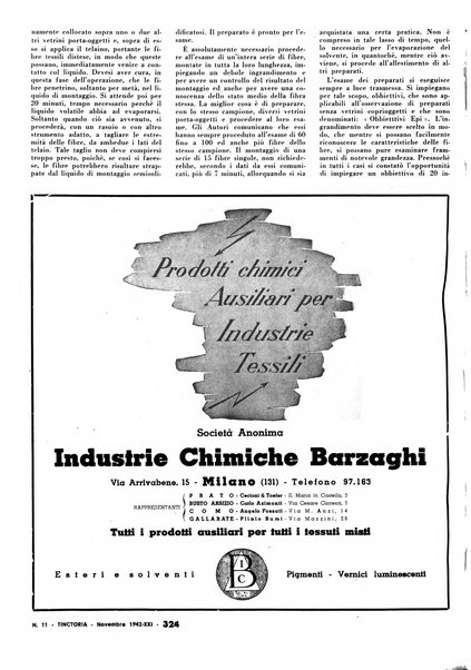 Tinctoria i progressi delle industrie tintorie e tessili