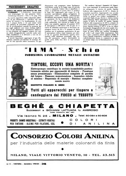 Tinctoria i progressi delle industrie tintorie e tessili