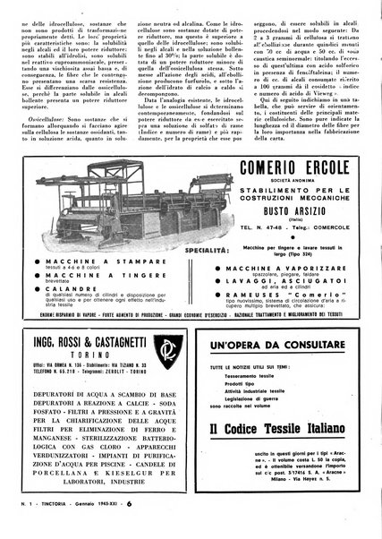 Tinctoria i progressi delle industrie tintorie e tessili