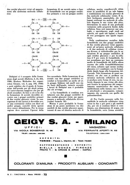 Tinctoria i progressi delle industrie tintorie e tessili