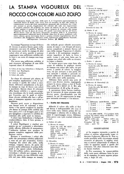 Tinctoria i progressi delle industrie tintorie e tessili