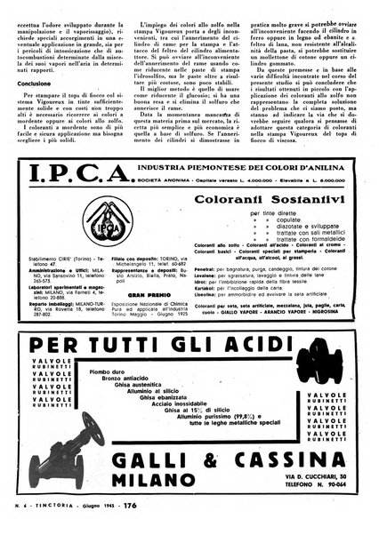 Tinctoria i progressi delle industrie tintorie e tessili