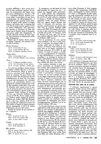 Tinctoria i progressi delle industrie tintorie e tessili