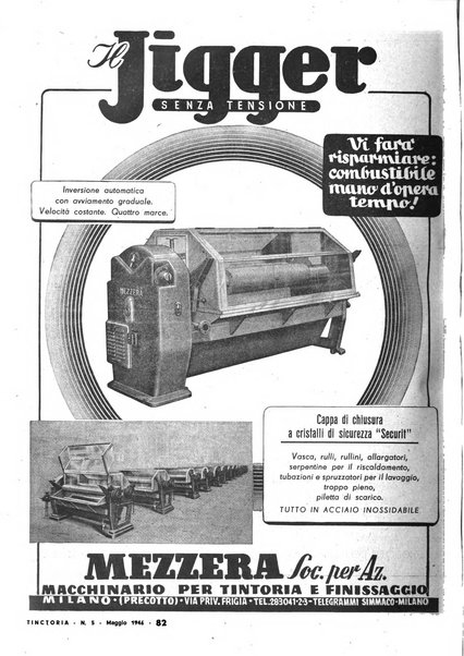 Tinctoria i progressi delle industrie tintorie e tessili