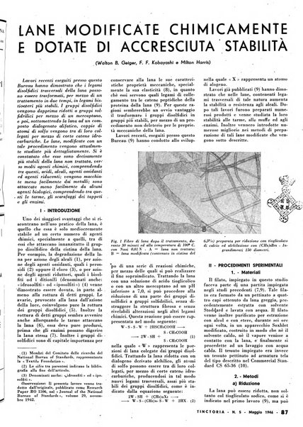 Tinctoria i progressi delle industrie tintorie e tessili