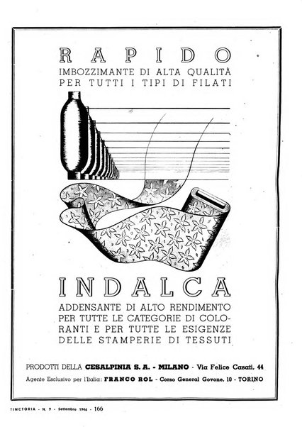 Tinctoria i progressi delle industrie tintorie e tessili