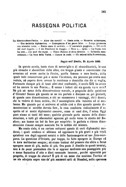 La scuola cattolica periodico religioso scientifico letterario