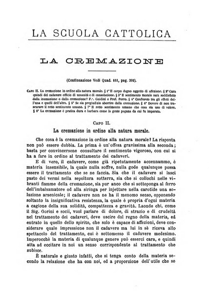 La scuola cattolica periodico religioso scientifico letterario