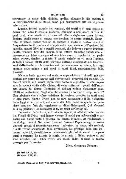 La scuola cattolica periodico religioso scientifico letterario