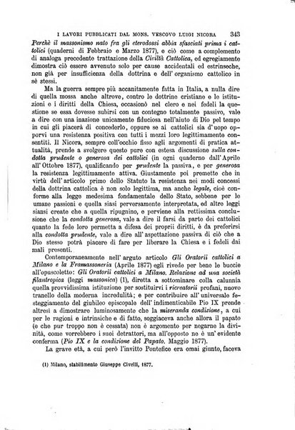 La scuola cattolica periodico religioso scientifico letterario