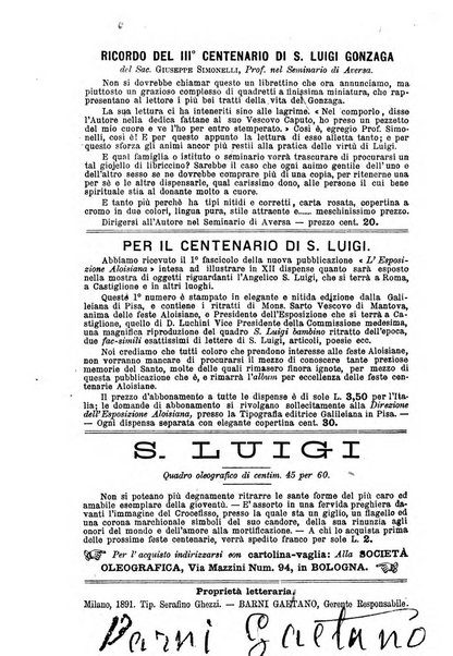 La scuola cattolica periodico religioso scientifico letterario