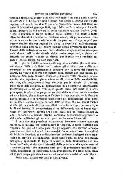 La scuola cattolica periodico religioso scientifico letterario