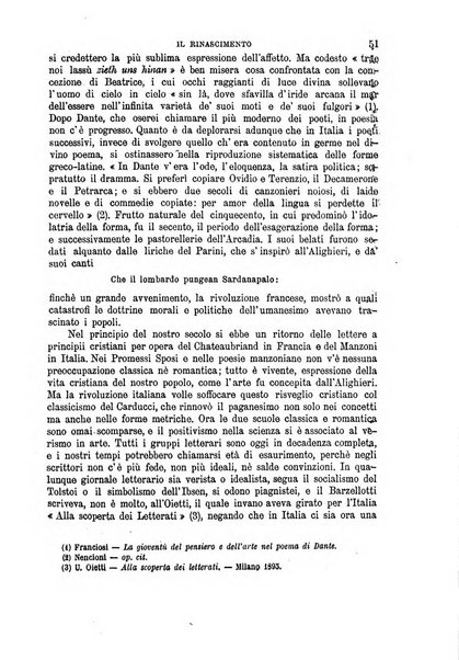 La scuola cattolica periodico religioso scientifico letterario