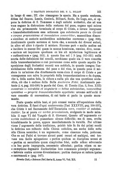 La scuola cattolica periodico religioso scientifico letterario