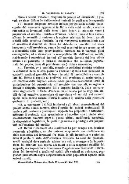 La scuola cattolica periodico religioso scientifico letterario