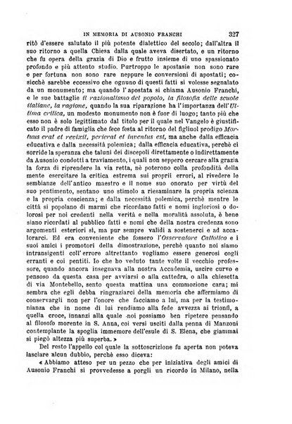 La scuola cattolica periodico religioso scientifico letterario