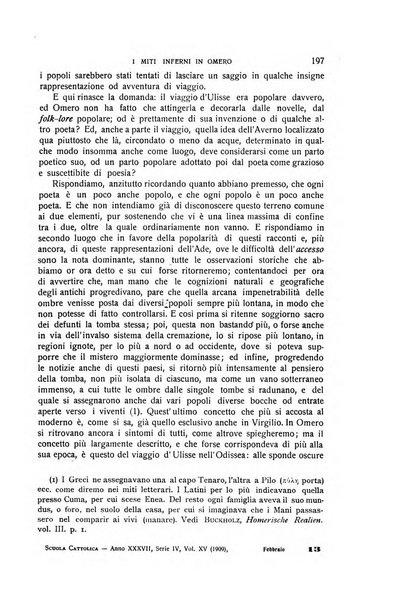 La scuola cattolica periodico religioso scientifico letterario