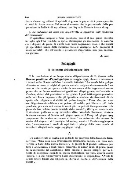 La scuola cattolica periodico religioso scientifico letterario