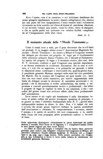 La scuola cattolica periodico religioso scientifico letterario