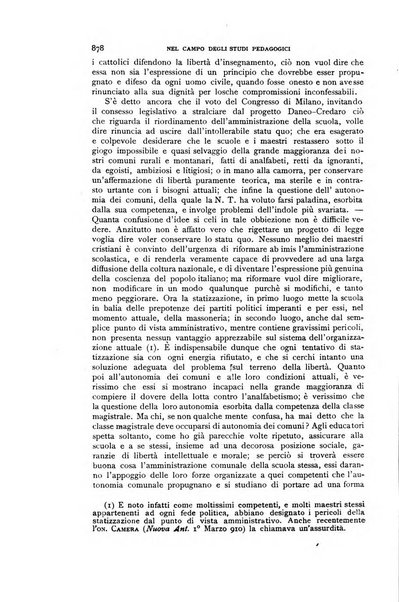 La scuola cattolica periodico religioso scientifico letterario