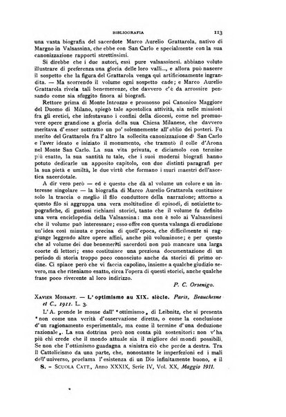 La scuola cattolica periodico religioso scientifico letterario