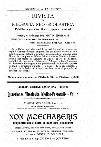 La scuola cattolica periodico religioso scientifico letterario