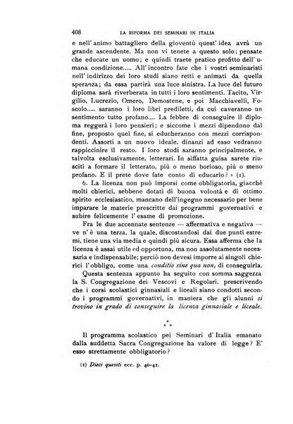 La scuola cattolica periodico religioso scientifico letterario