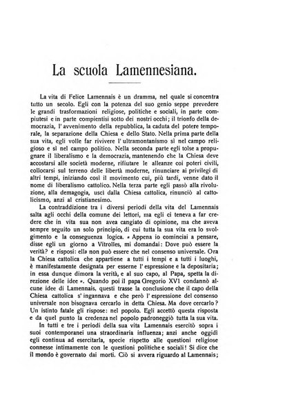 La scuola cattolica periodico religioso scientifico letterario