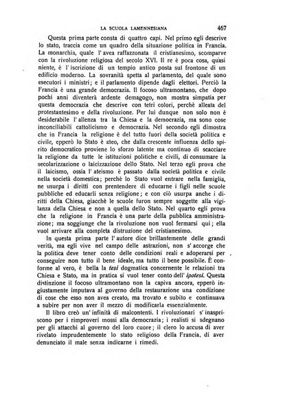 La scuola cattolica periodico religioso scientifico letterario