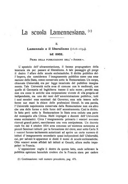 La scuola cattolica periodico religioso scientifico letterario