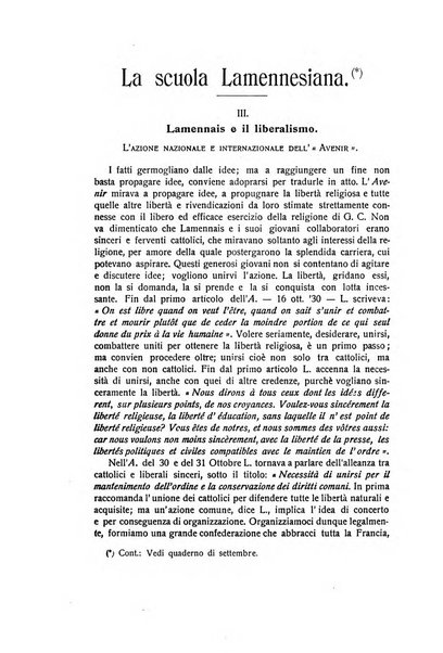 La scuola cattolica periodico religioso scientifico letterario