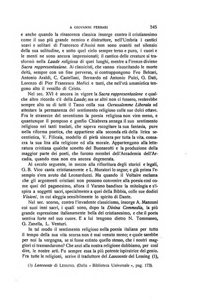 La scuola cattolica periodico religioso scientifico letterario