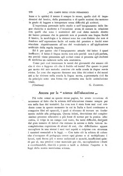 La scuola cattolica periodico religioso scientifico letterario