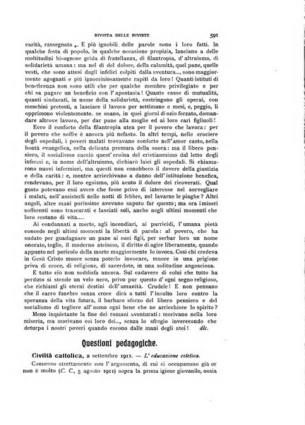 La scuola cattolica periodico religioso scientifico letterario