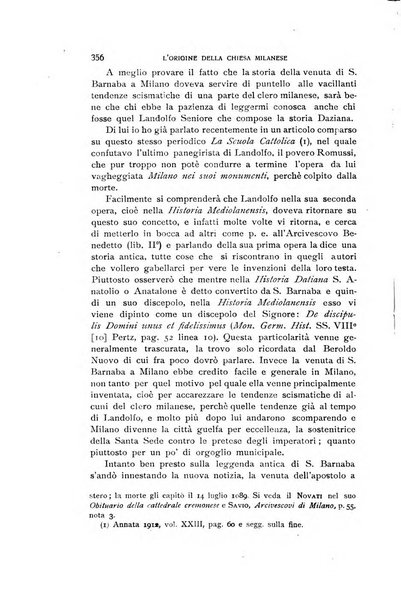 La scuola cattolica periodico religioso scientifico letterario