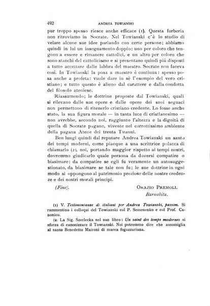 La scuola cattolica periodico religioso scientifico letterario