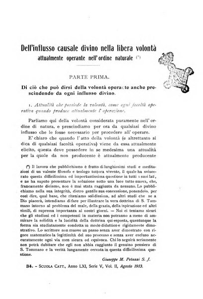 La scuola cattolica periodico religioso scientifico letterario