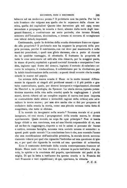 La scuola cattolica periodico religioso scientifico letterario