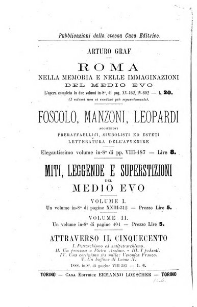 Giornale storico della letteratura italiana. Supplemento