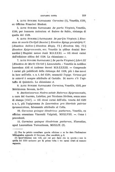 Giornale storico della letteratura italiana. Supplemento