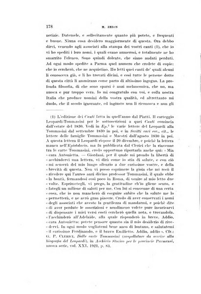 Giornale storico della letteratura italiana. Supplemento