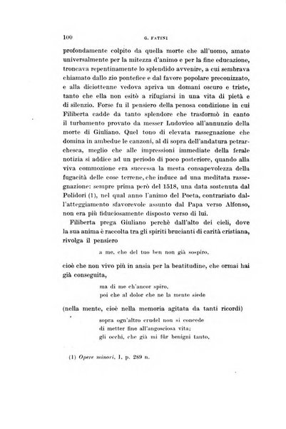 Giornale storico della letteratura italiana. Supplemento