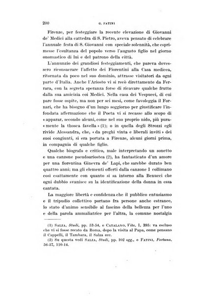 Giornale storico della letteratura italiana. Supplemento