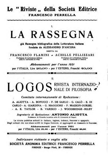 La rassegna