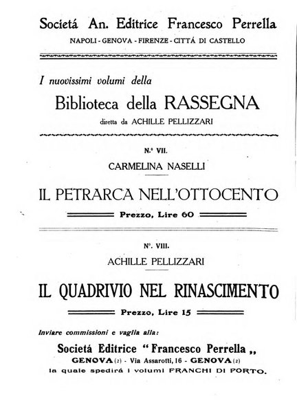 La rassegna